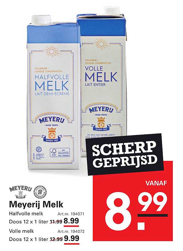 MeyeriJ Melk Halvolle melk