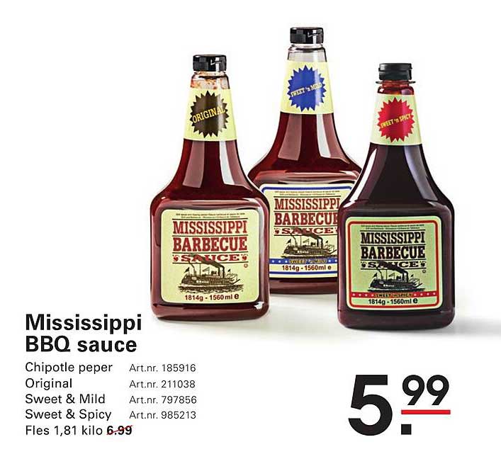 Mississippi BBQ sauce