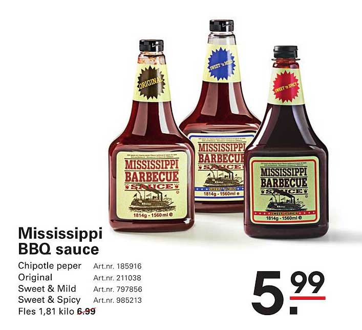 Mississippi BBQ sauce