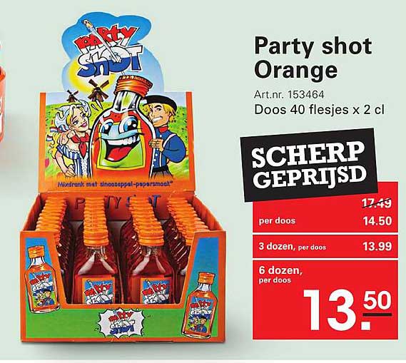 Party shot Orange