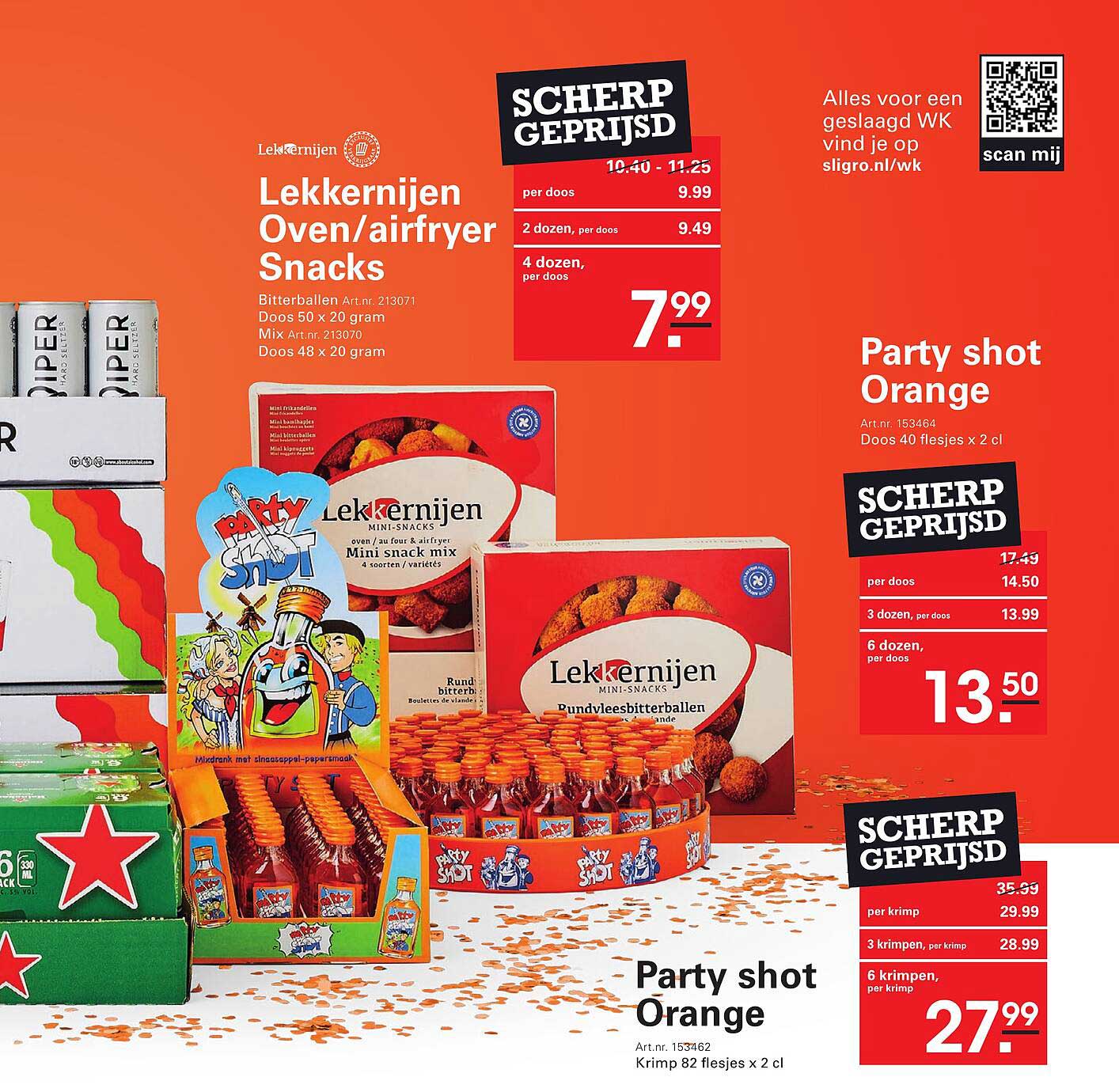 Party shot Orange