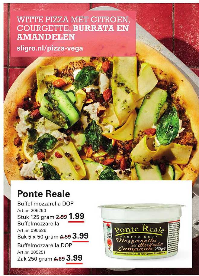 Ponte Reale Buffel mozzarella DOP