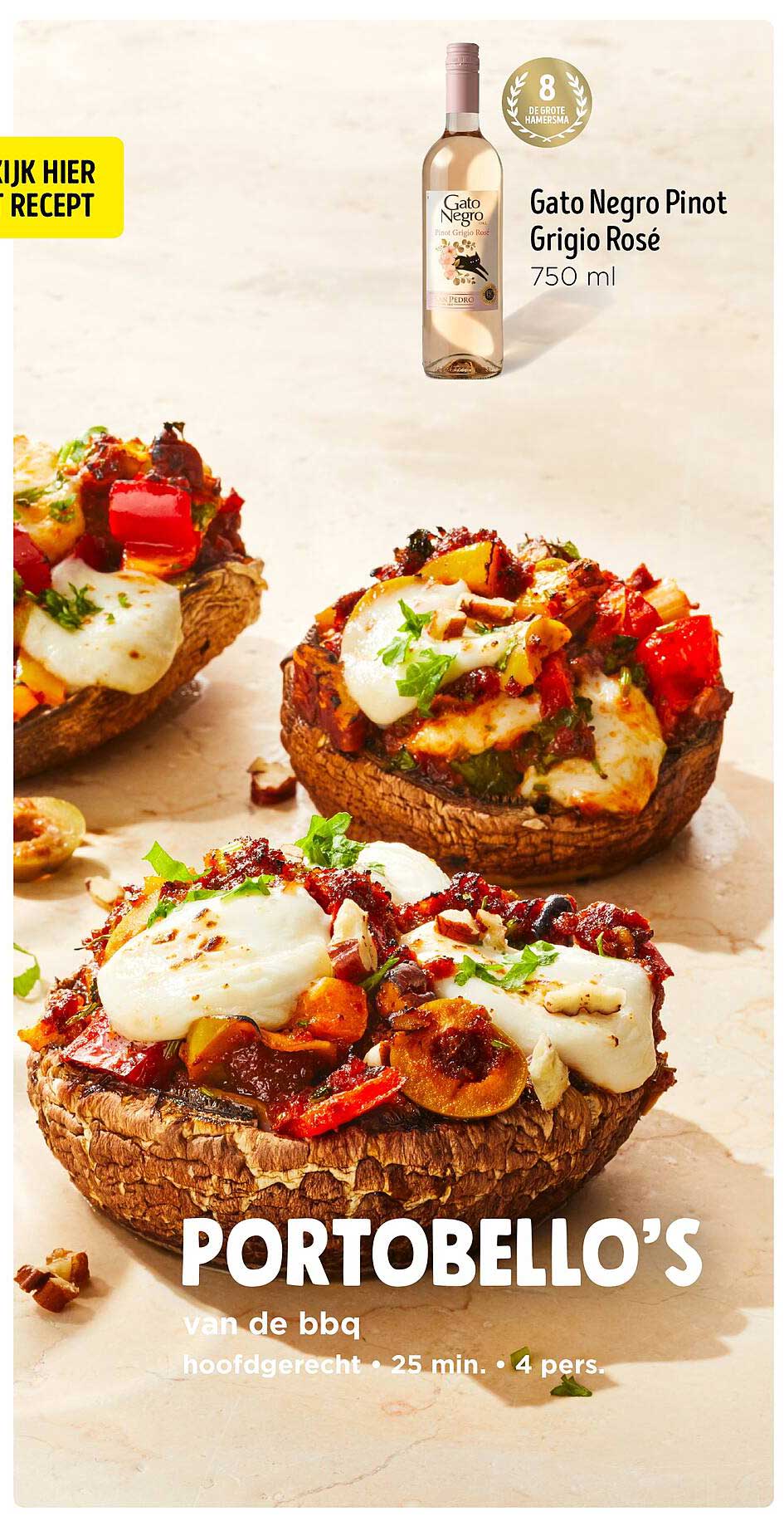 PORTOBELLO’S van de bbq