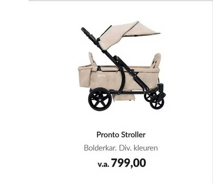 Pronto Stroller Bolderkar. Div. kleuren