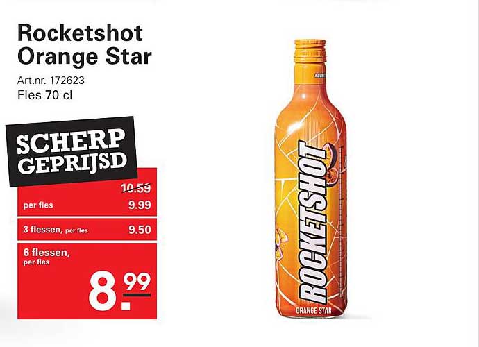 Rocketshot Orange Star