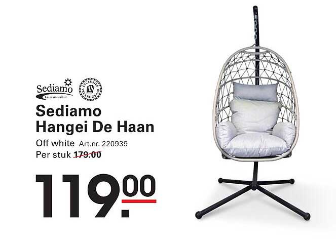 Sediamo Hangei De Haan Off white Art. nr. 220939
