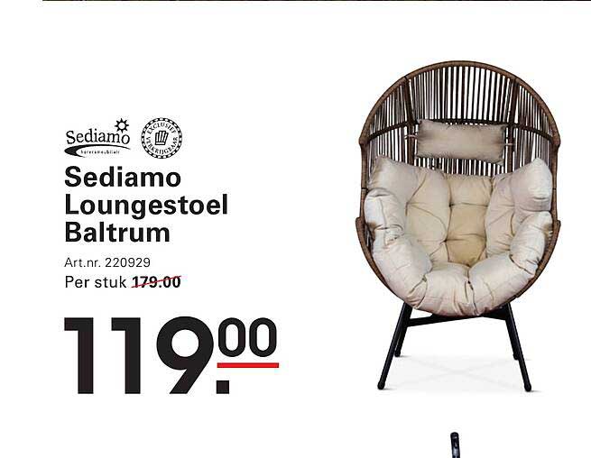 Sediamo Loungestoel Baltrum