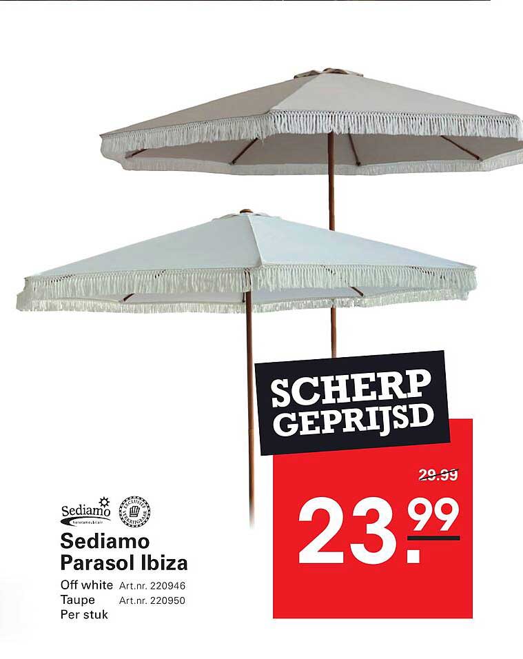 Sediamo Parasol Ibiza