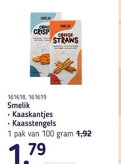 Smelik • Kaaskantjes • Kaasstengels