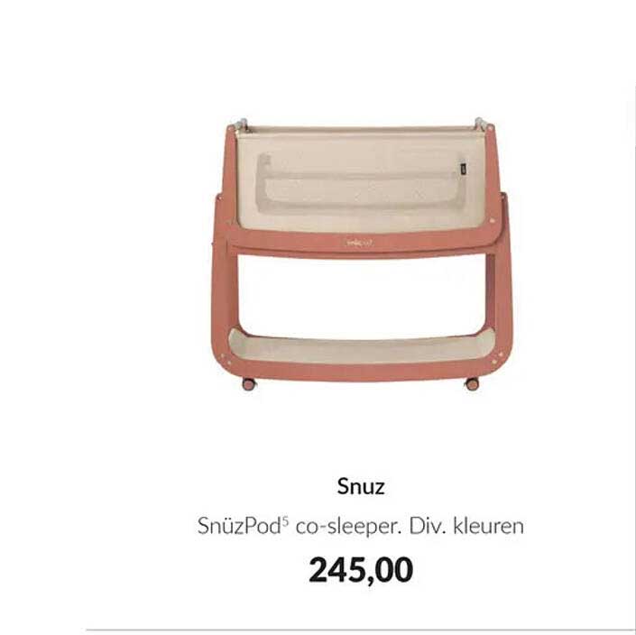 SnüzPod5 co-sleeper. Div. kleuren