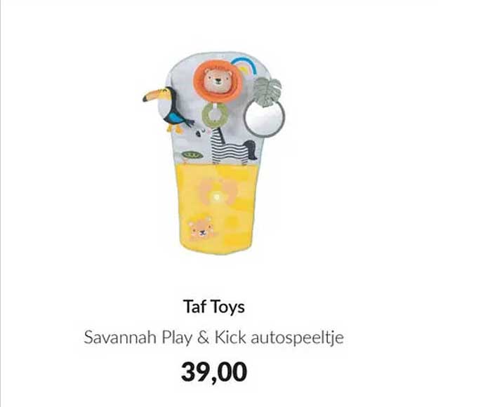 Taf Toys Savannah Play & Kick autospeeltje