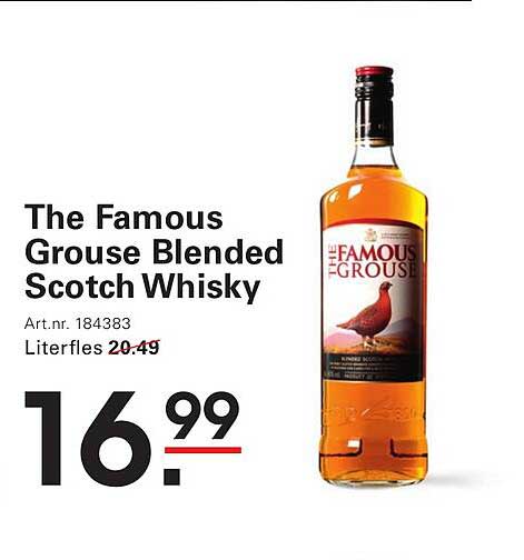 The Famous Grouse Blended Scotch Whisky
