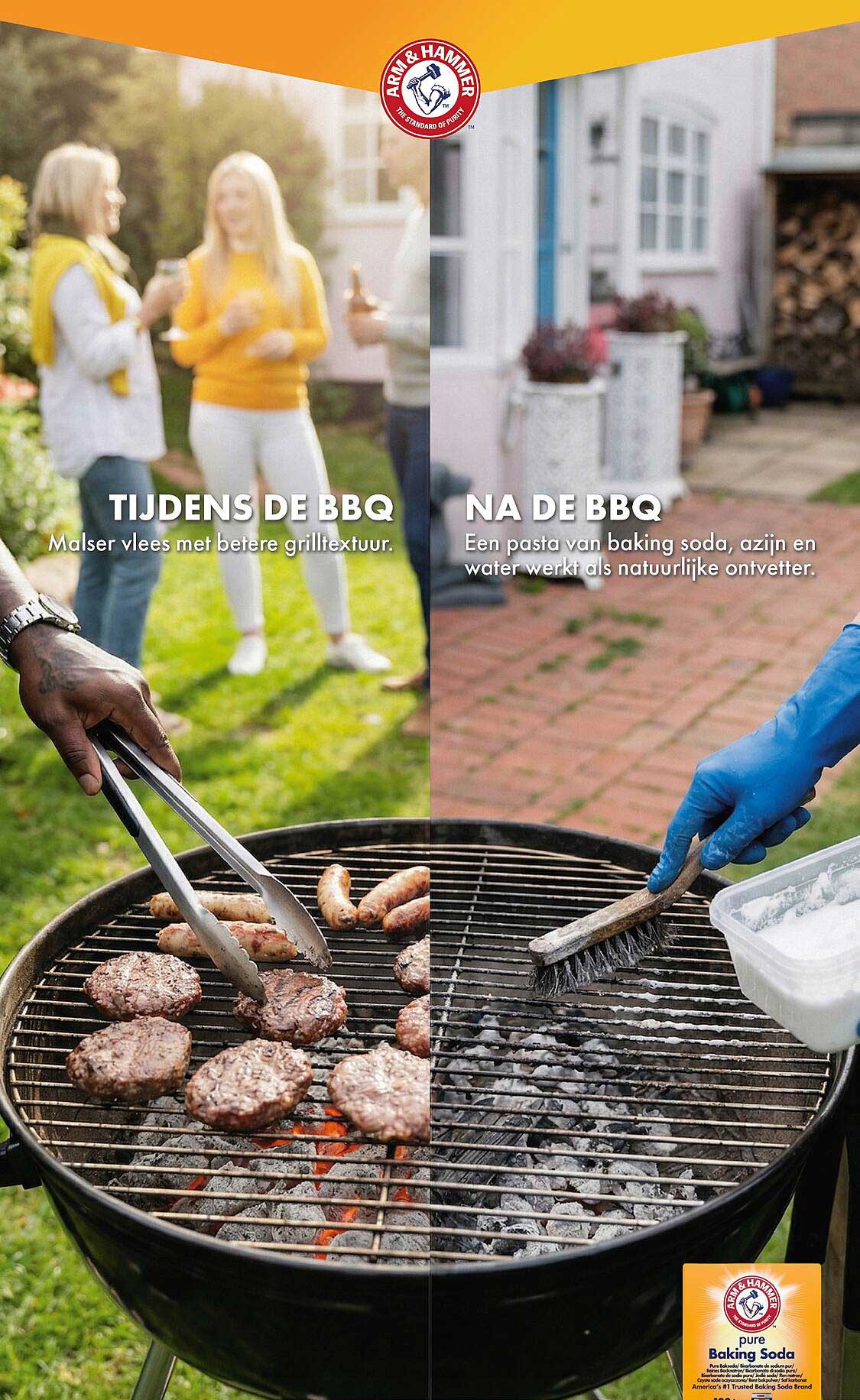 TIJDENS DE BBQ