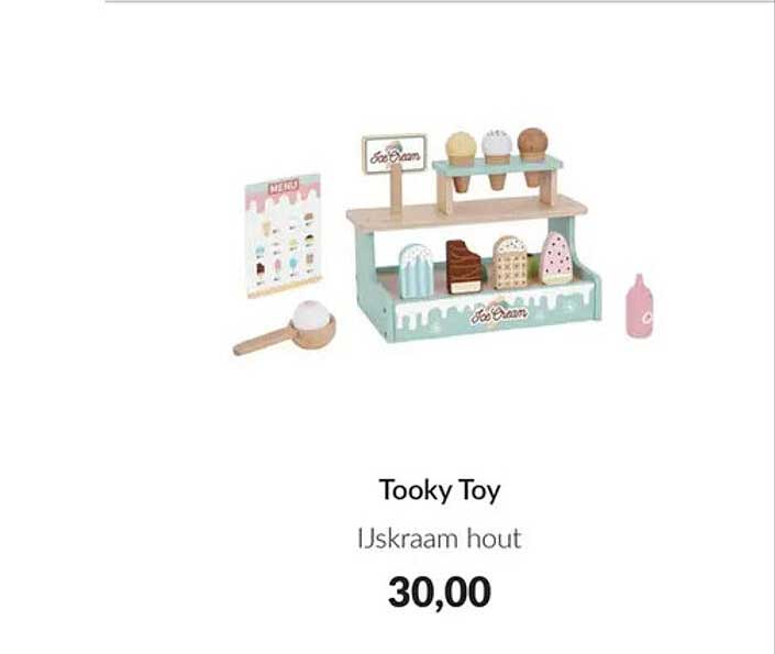 Tooky Toy IJsraam hout