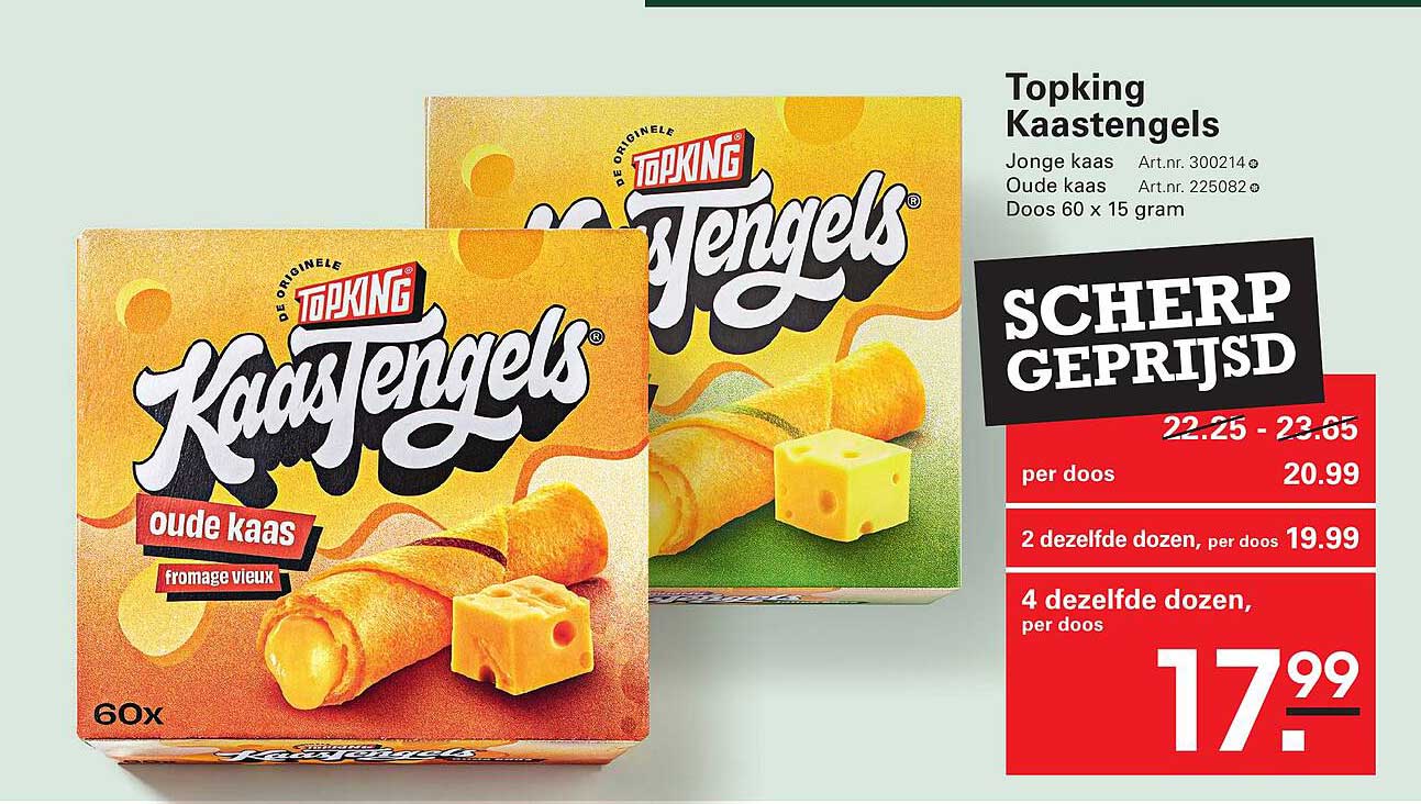 Topking Kaastengels