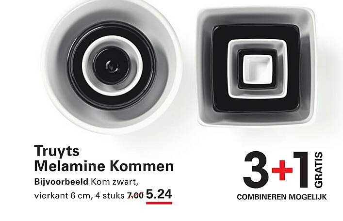 Truyts Melamine Komen 3+1 GRATIS
