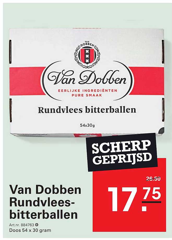 Van Dobben Rundvlees-bitterballen