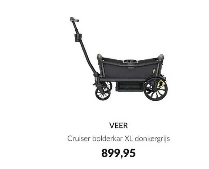 VEER Cruiser bolderkar XL donkergrijs