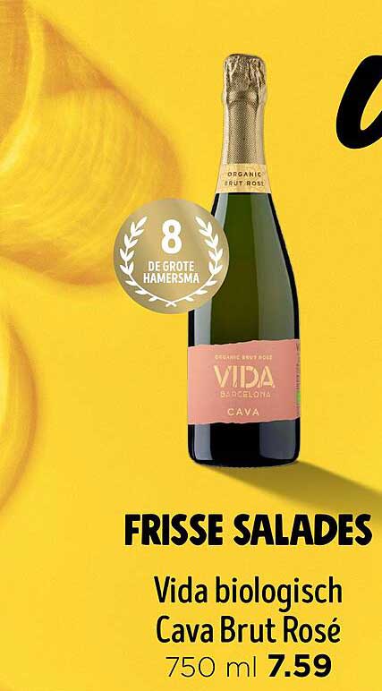 Vida biologisch Cava Brut Rosé 750 ml