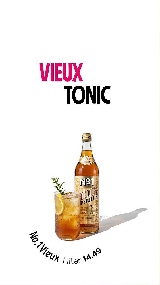 VIEUX TONIC No.1 Vieux 1 liter