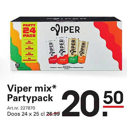 Viper mix* Partypack