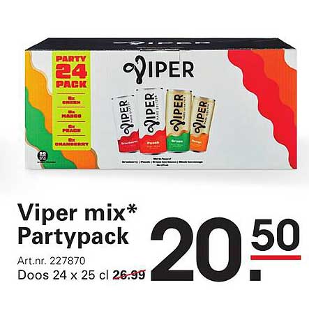 Viper mix* Partypack