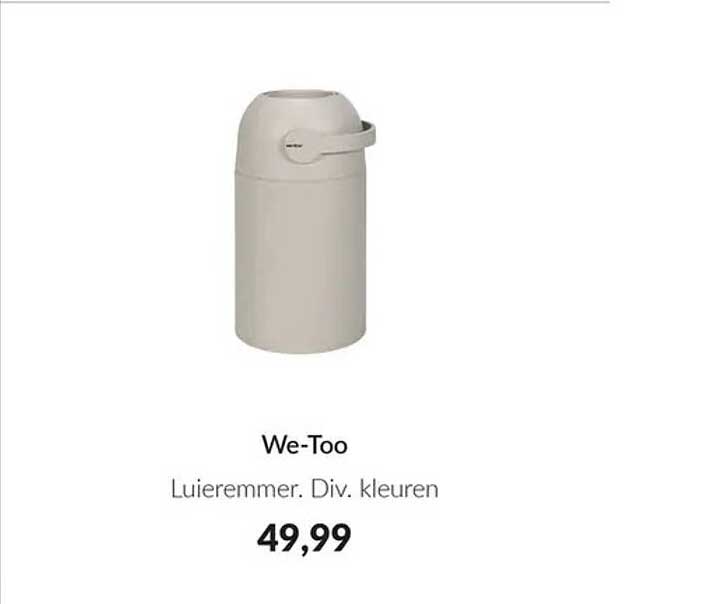 We-Too Luierrmer. Div. kleuren