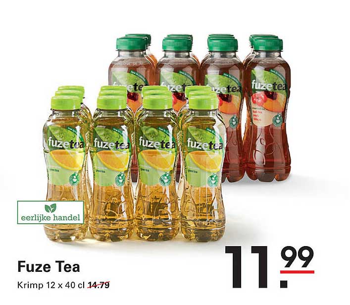 Fuze Tea - Krimp 12 x 40 cl