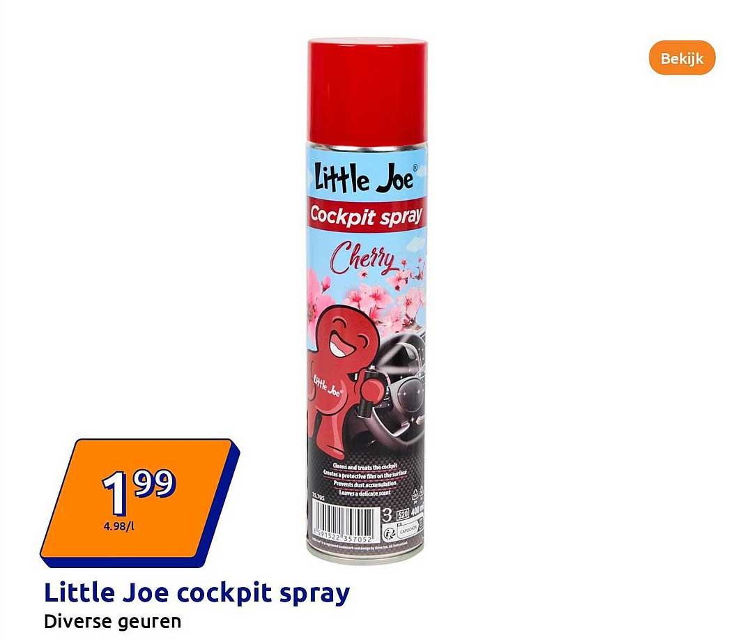 Little Joe cockpit spray