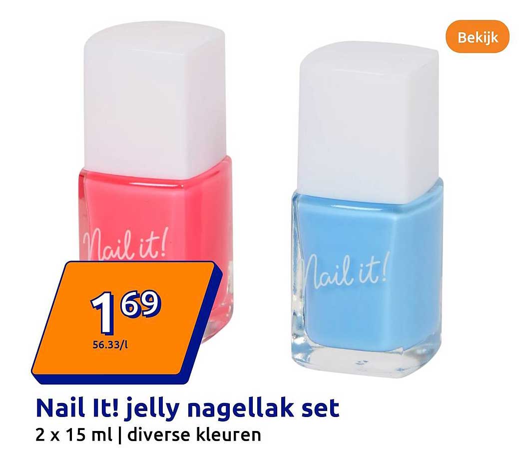 Nail It! jelly nagellak set