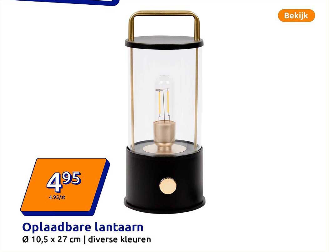 Oplaadbare lantaarn