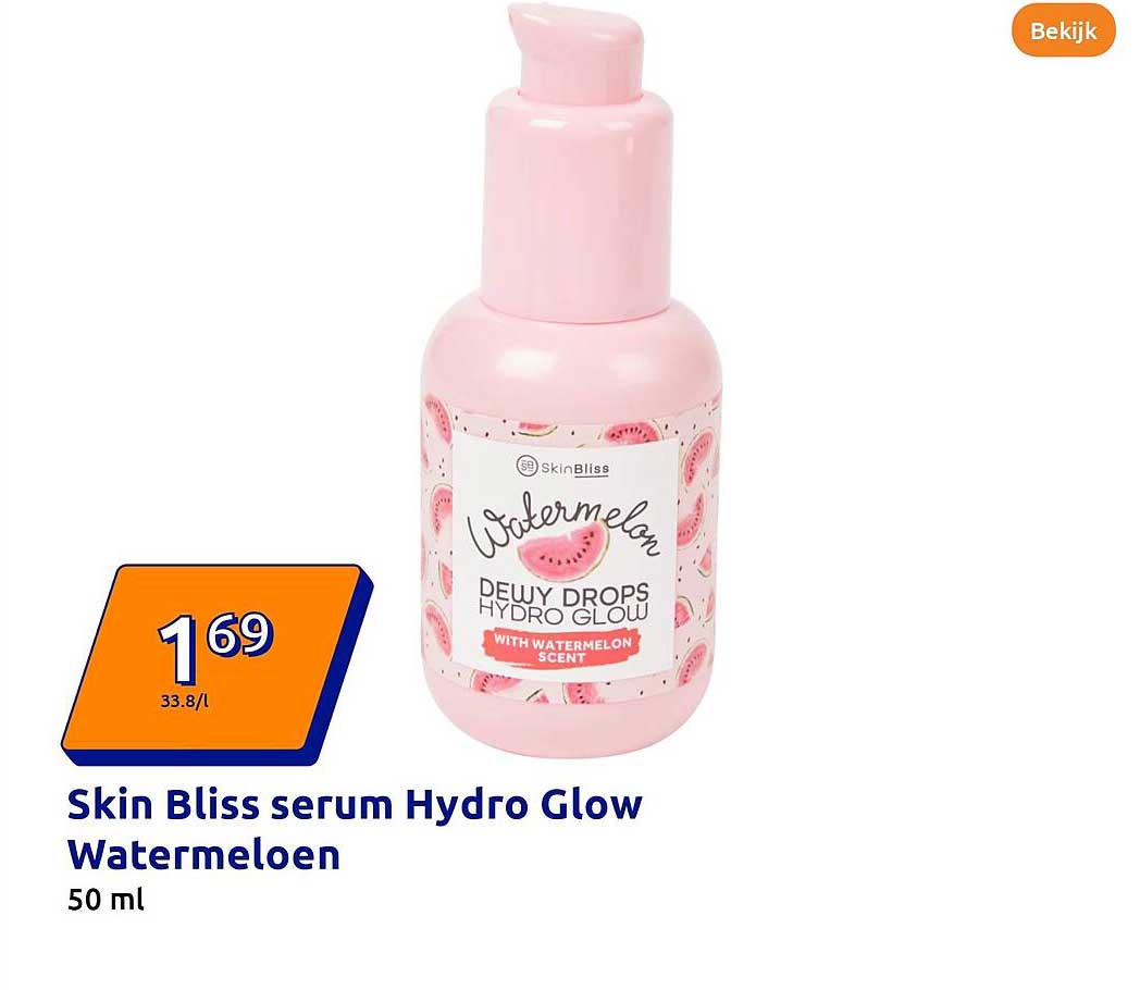 Skin Bliss serum Hydro Glow Watermeloen