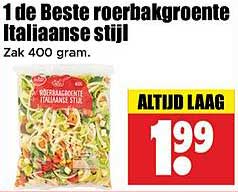 1 de Beste roerbakgroente Italiaanse stijl