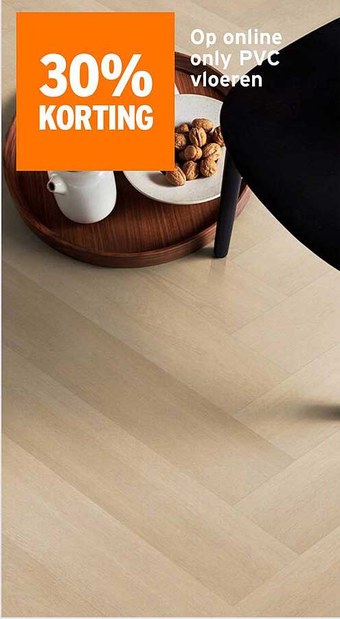 30% KORTING Op online only PVC vloeren