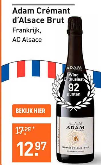Adam Crémant d'Alsace Brut