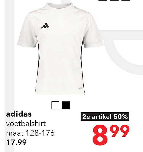 adidas voetbalshirt maat 128-176