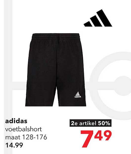 adidas voetbalshort maat 128-176