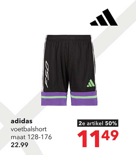 adidas voetbalsort maat 128-176