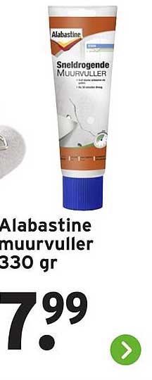 Alabastine Sneldrogende Muurvuller 330 gr
