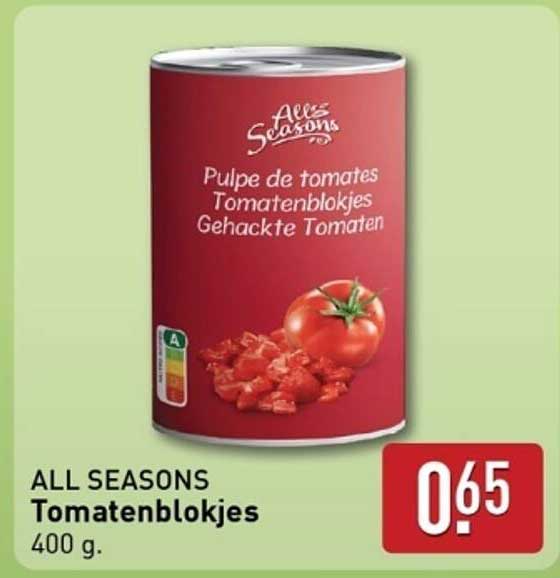 ALL SEASONS Tomatenblokjes