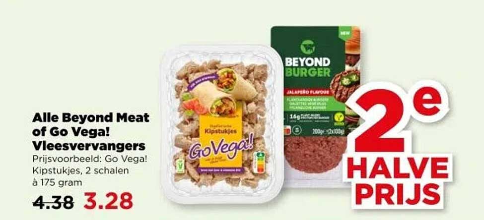 Alle Beyond Meat of Go Vega! Vleesvervangers
