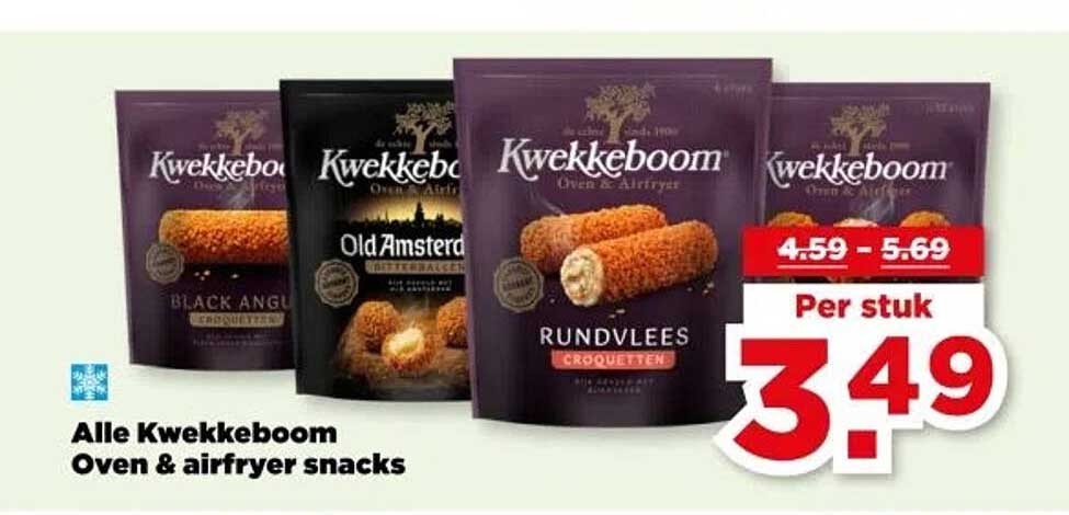 Alle Kwekkeboom Oven & airfryer snacks
