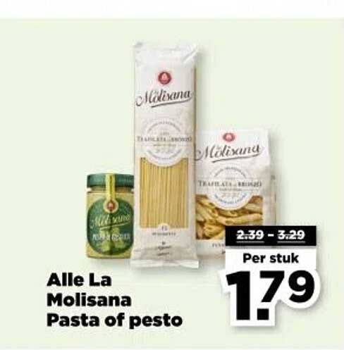Alle La Molisana Pasta of pesto