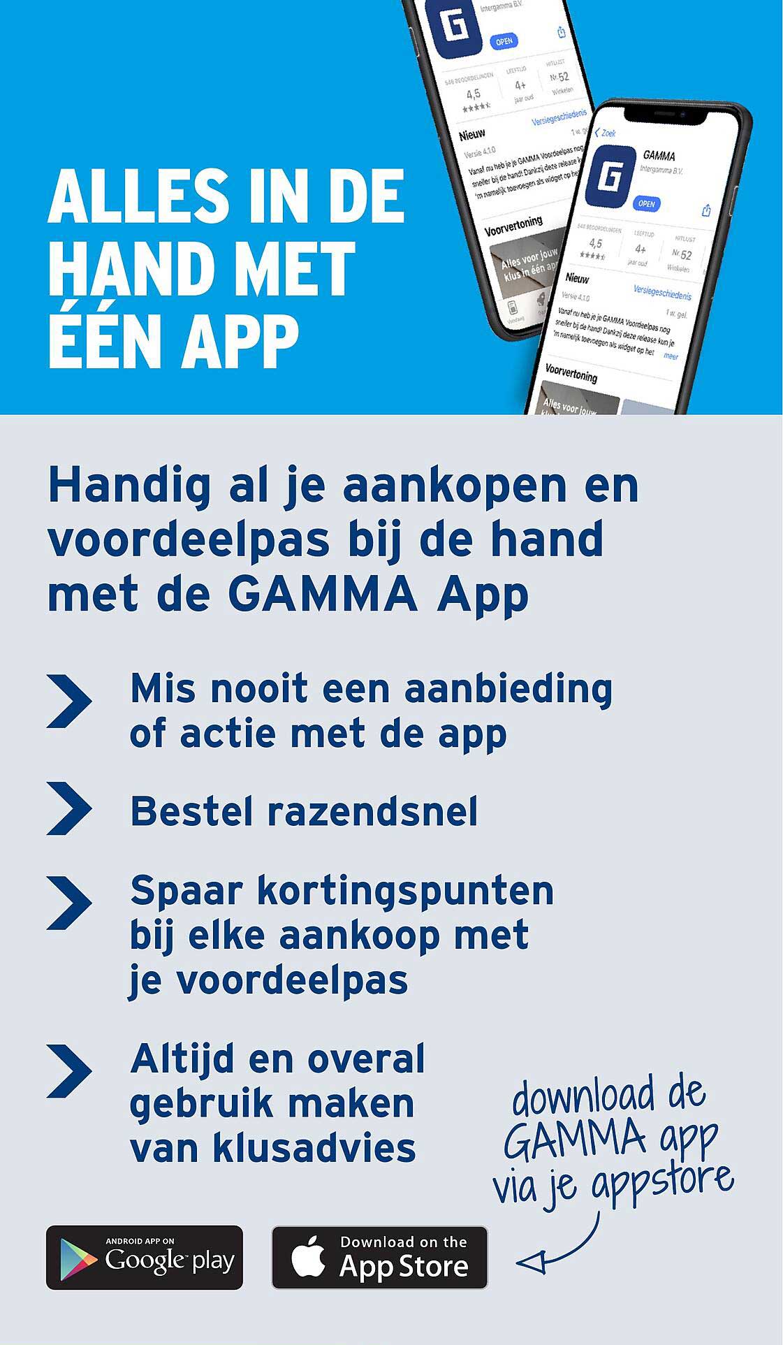 Alles in de hand met één app