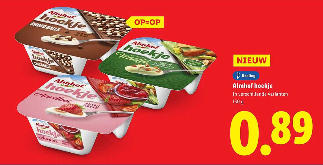 Almhof hoekje in verschillende varianten 150 g