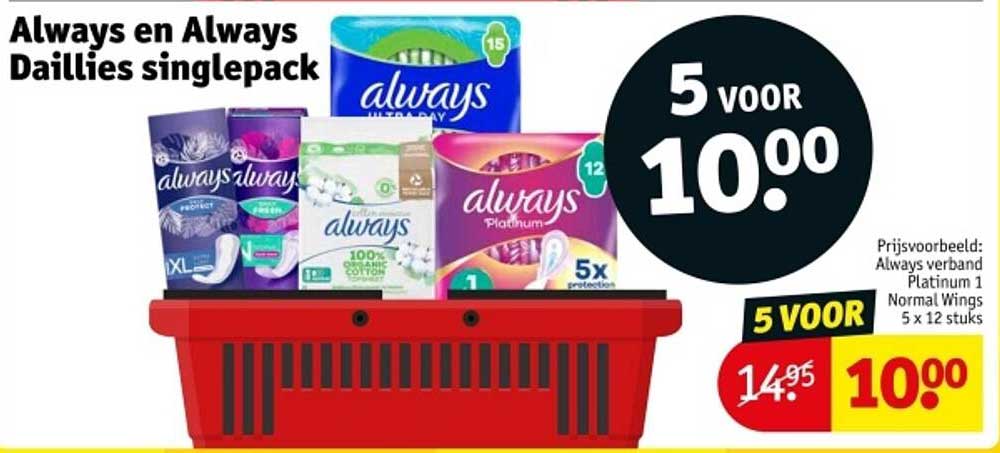 Always en Always Daillies singlepack
