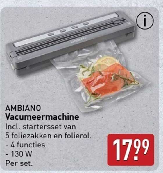 AMBIANO Vacumeermachine