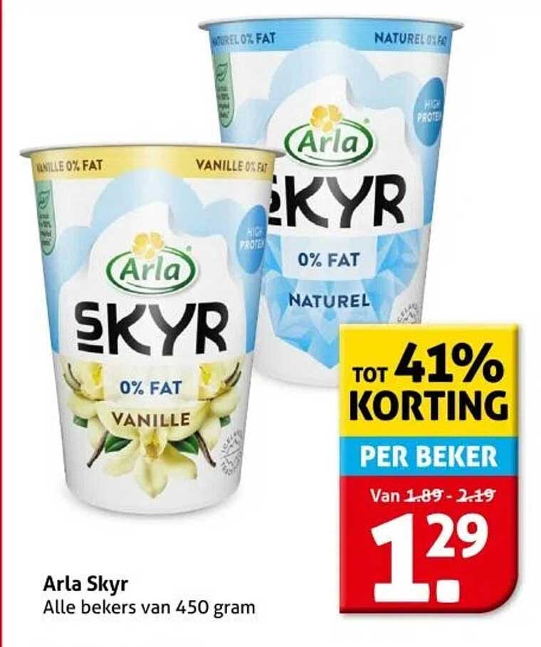 Arla Skyr - Alle bekers van 450 gram