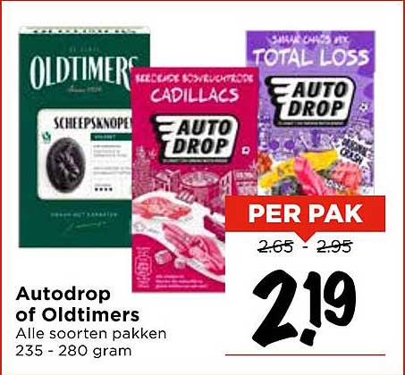 Autodrop of Oldtimers