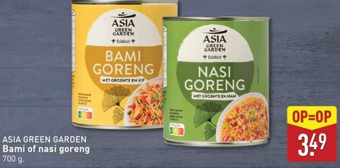 Bami of nasi goreng